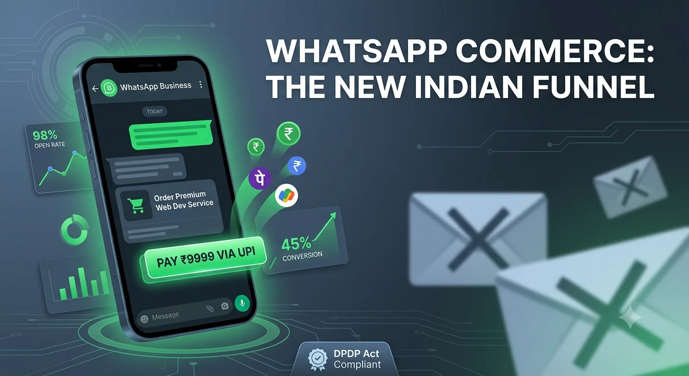 The WhatsApp Commerce Boom: Why Indian Businesses are Ditching Emails in 2026