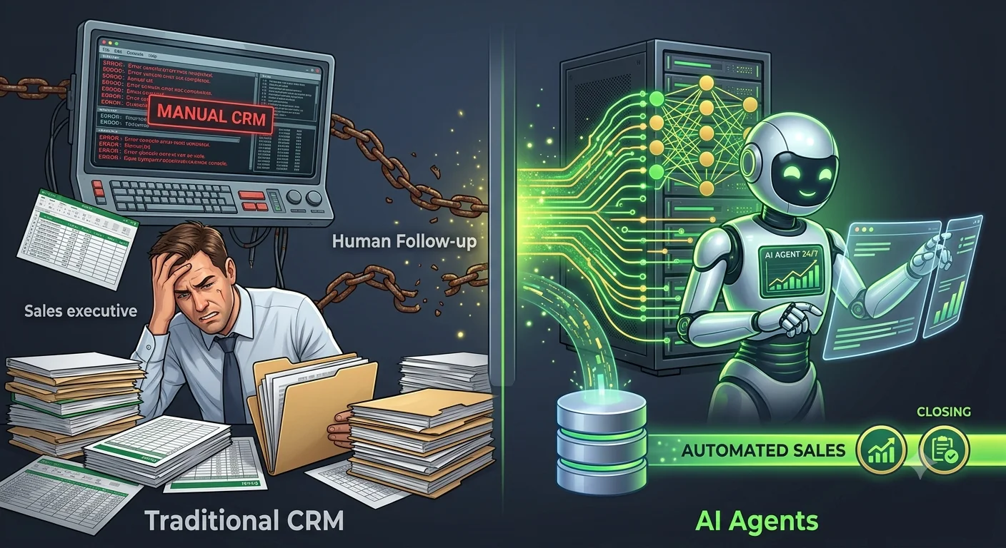 Forget Manual Follow-Ups: Why AI Agents are Replacing Traditional CRMs in 2026
