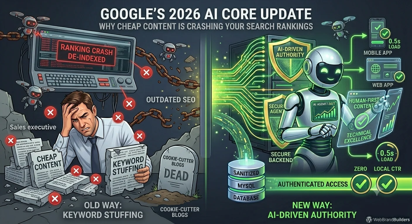 Google’s 2026 Core Update: Why Cheap Content is Crashing Your Search Rankings