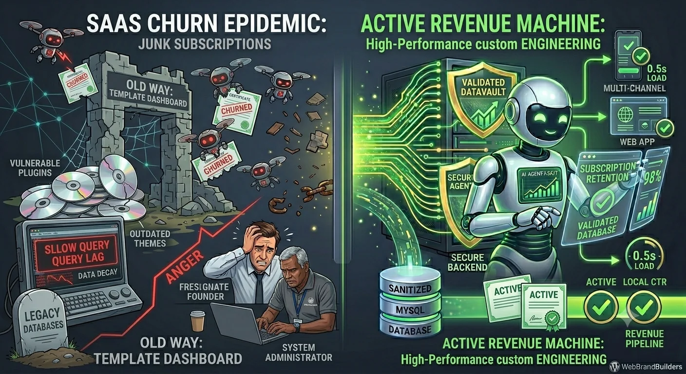 The SaaS Churn Epidemic: How Hidden Database Latency is Killing Your Product Subscriptions