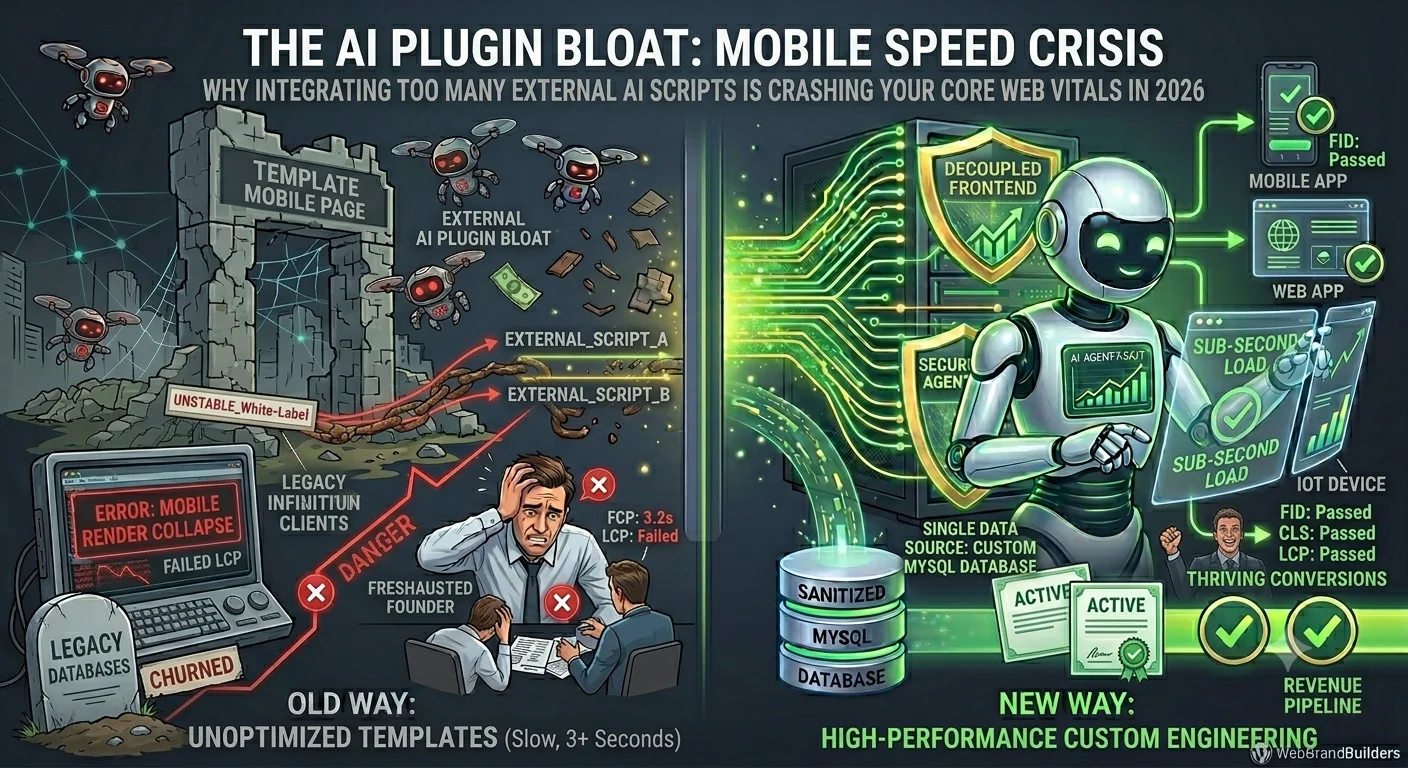 The AI Plugin Bloat: How Third-Party Automation Scripts are Secretly Destroying Your Mobile Traffic